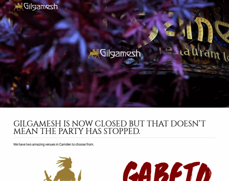 Gilgameshbar.com thumbnail
