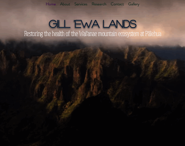 Gill-ewa-lands.org thumbnail