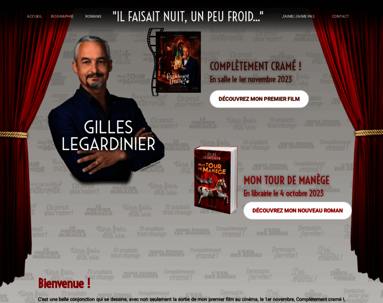 Gilles-legardinier.com thumbnail