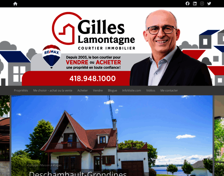 Gilleslamontagne.com thumbnail
