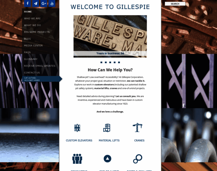 Gillespiecorp.com thumbnail