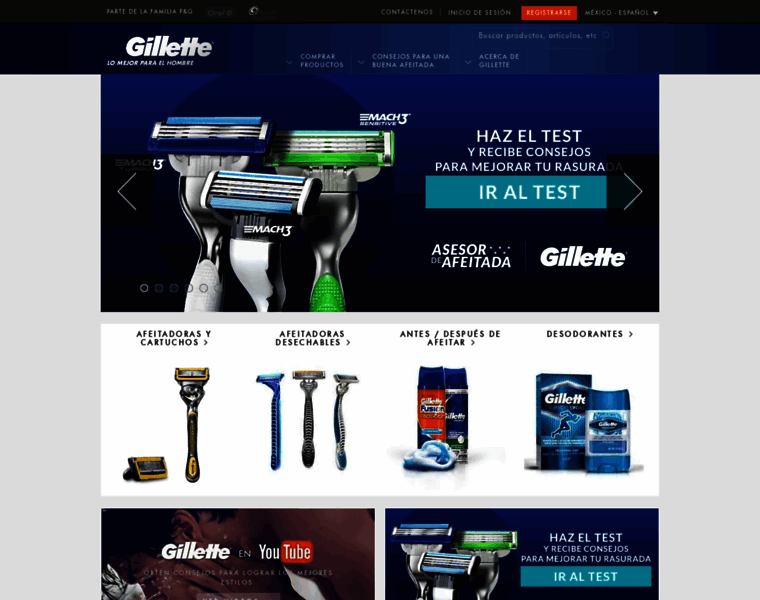 Gillette.com.sv thumbnail
