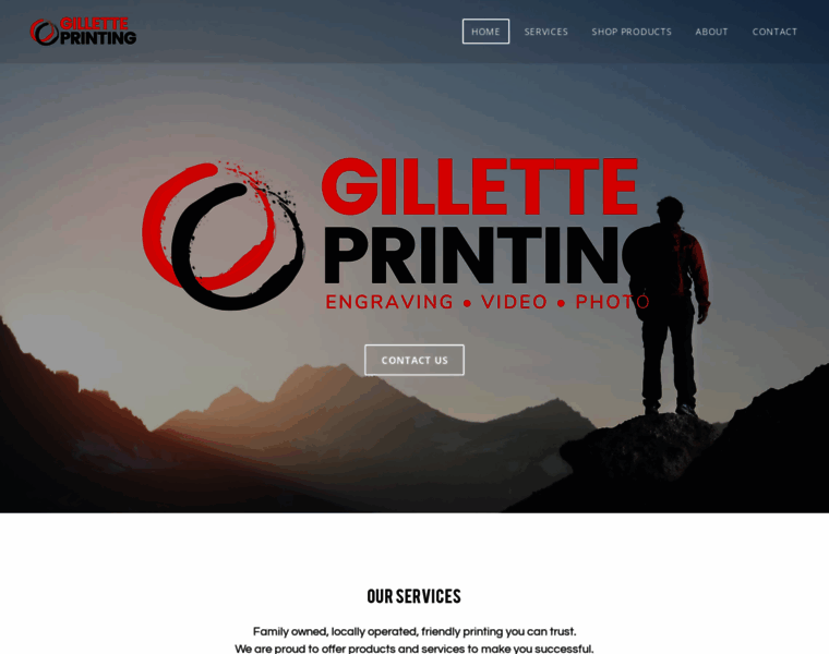 Gilletteprinting.com thumbnail