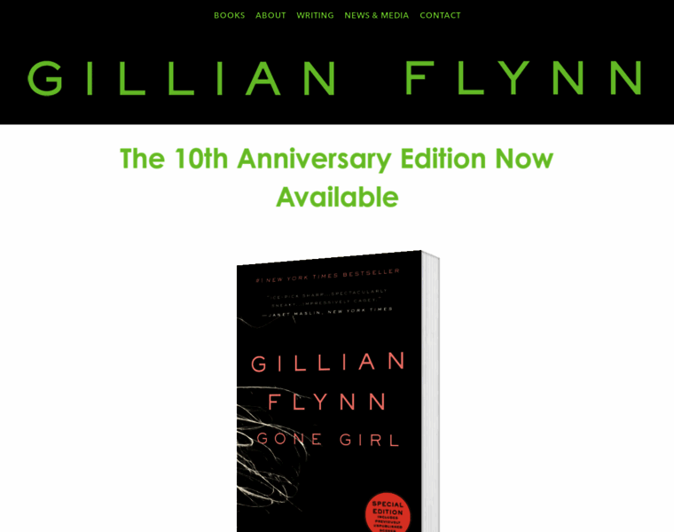 Gillian-flynn.com thumbnail
