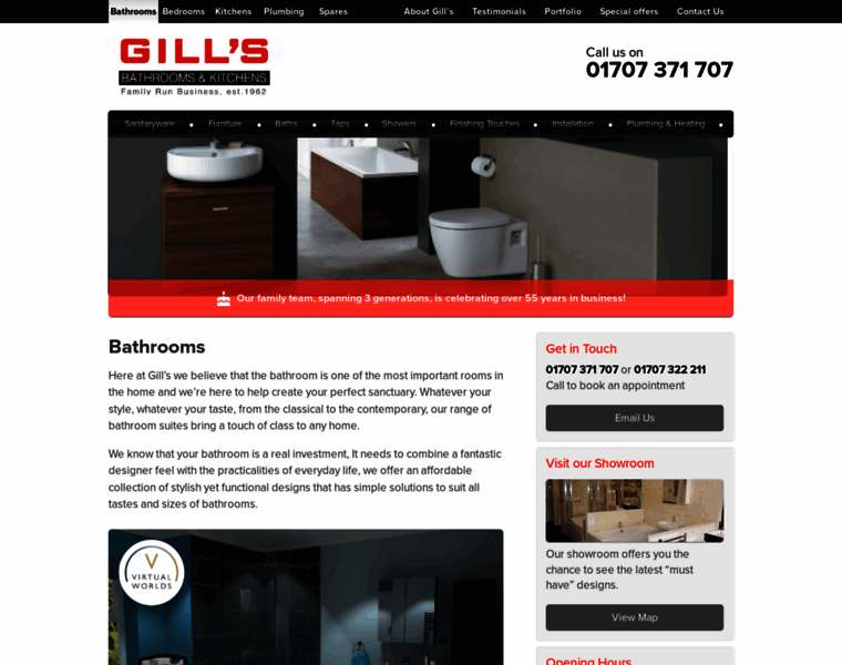 Gillsbathrooms.co.uk thumbnail