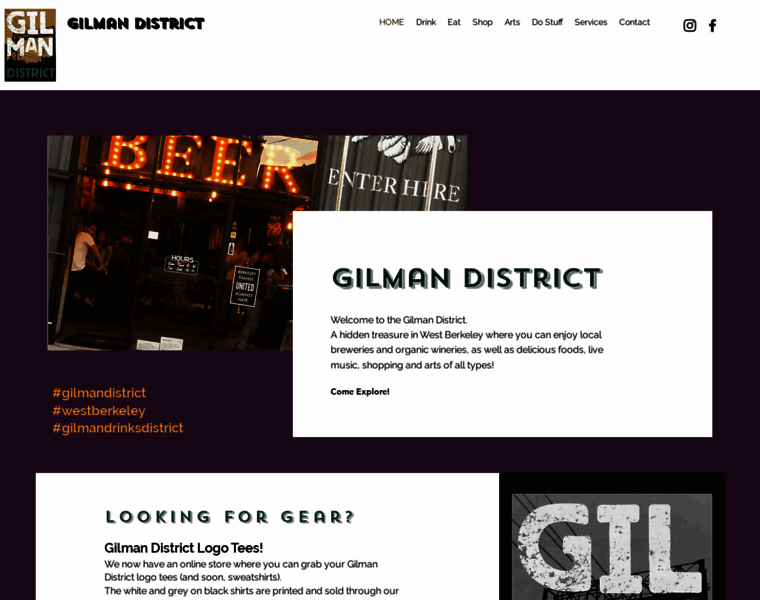 Gilmandistrict.org thumbnail