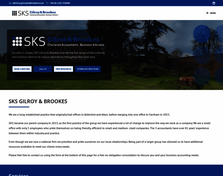 Gilroyandbrookes.co.uk thumbnail