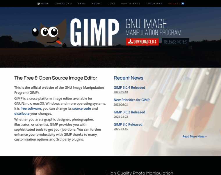 Gimp.org thumbnail Gimp.org thumbnail