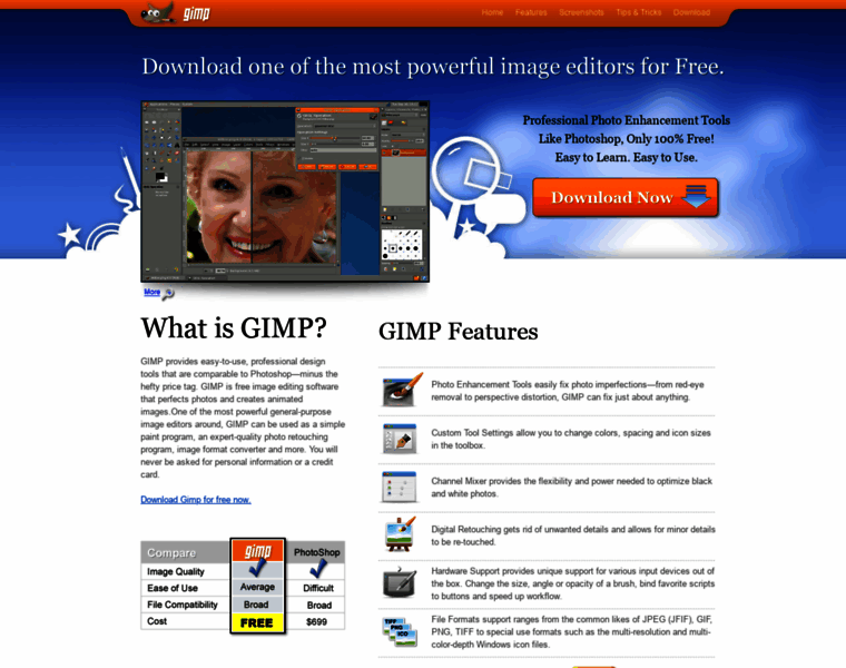 Gimp.us.com thumbnail