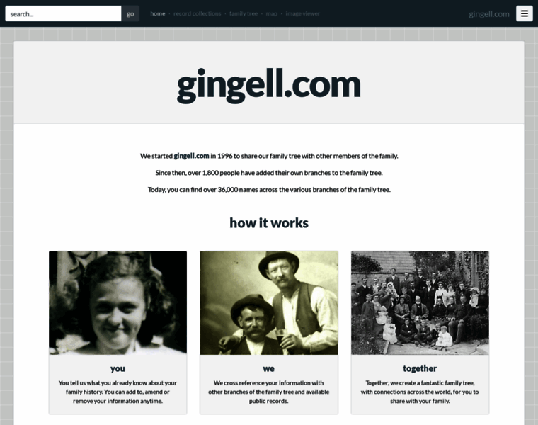Gingell.com thumbnail