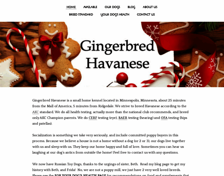 Gingerbred.com thumbnail