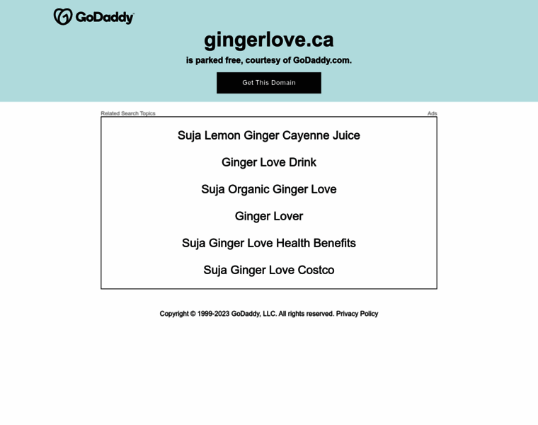 Gingerlove.ca thumbnail