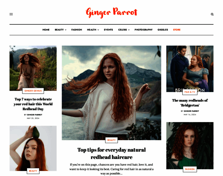 Gingerparrot.co.uk thumbnail