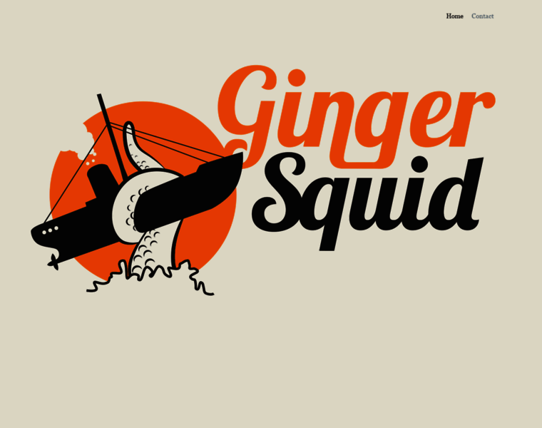 Gingersquid.com thumbnail