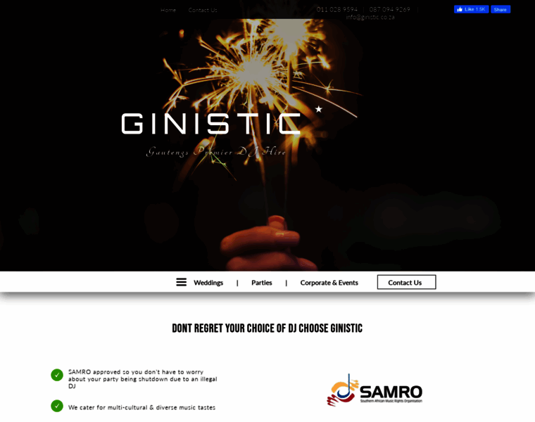 Ginistic.co.za thumbnail