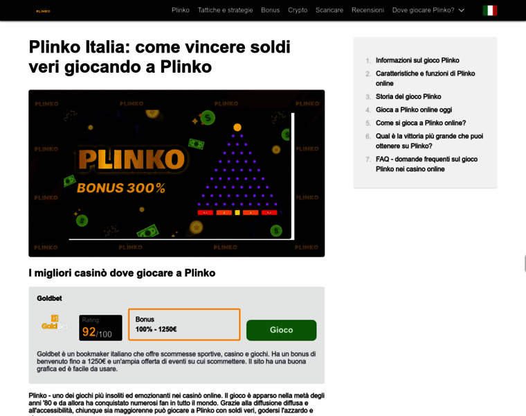 Giocoplinko.com thumbnail