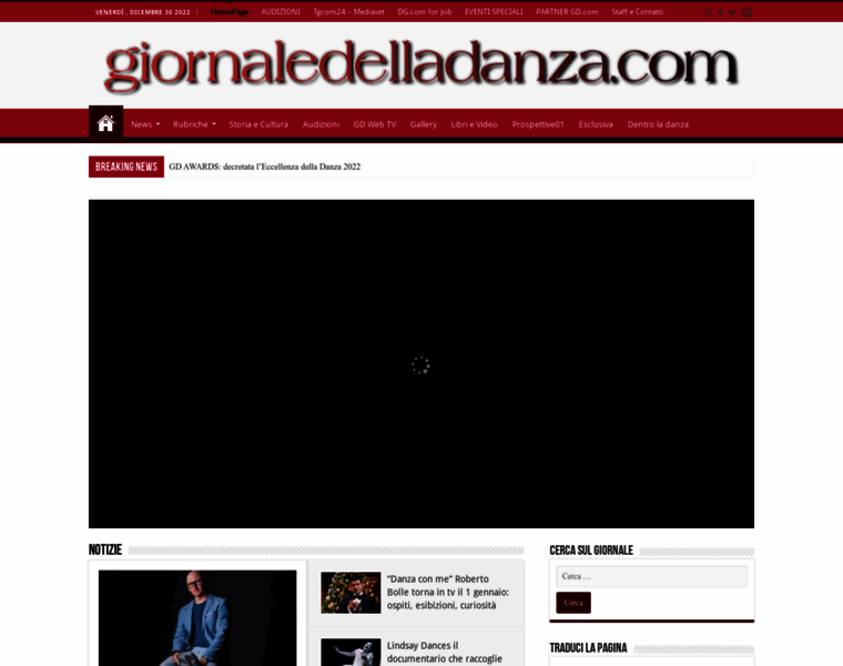 Giornaledelladanza.com thumbnail