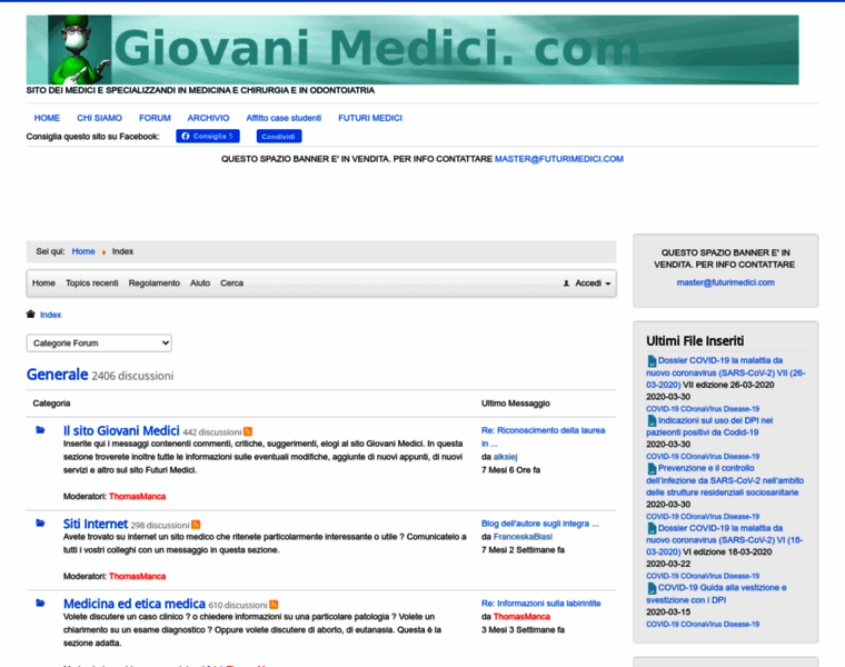 Giovanimedici.com thumbnail