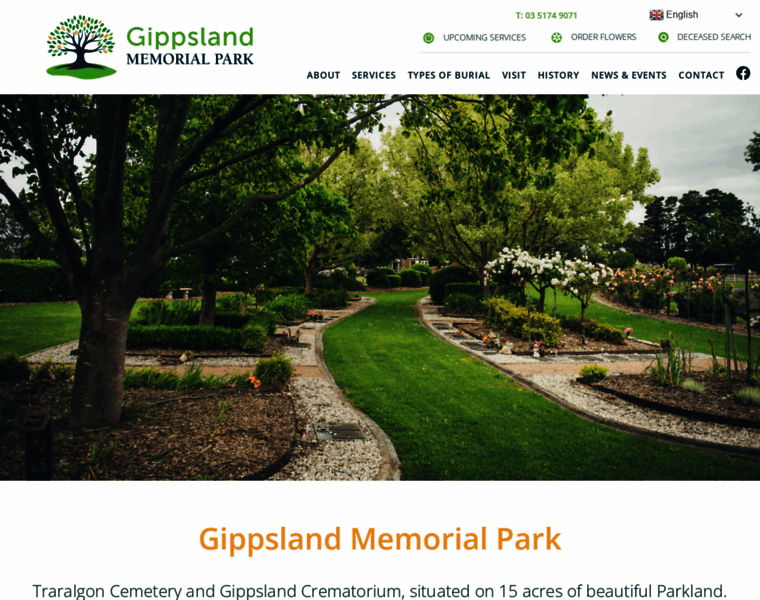 Gippslandmemorialpark.com thumbnail