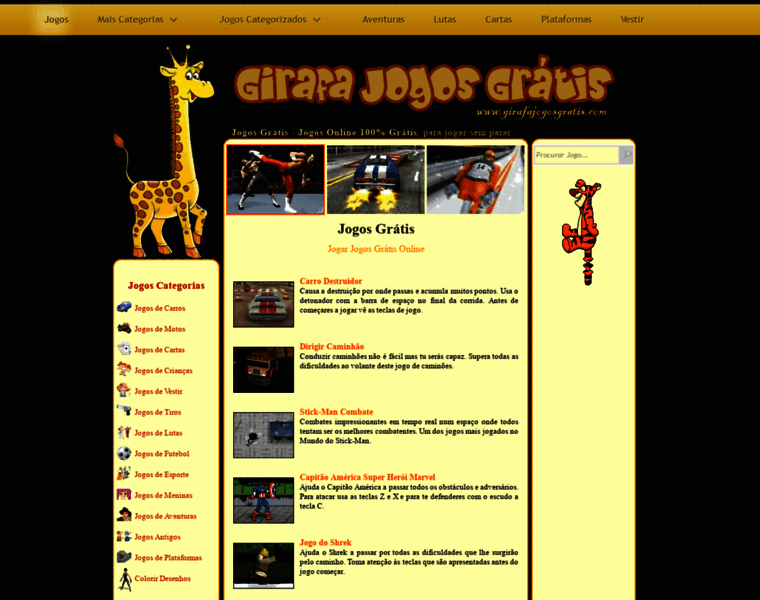 Girafajogosgratis.com thumbnail