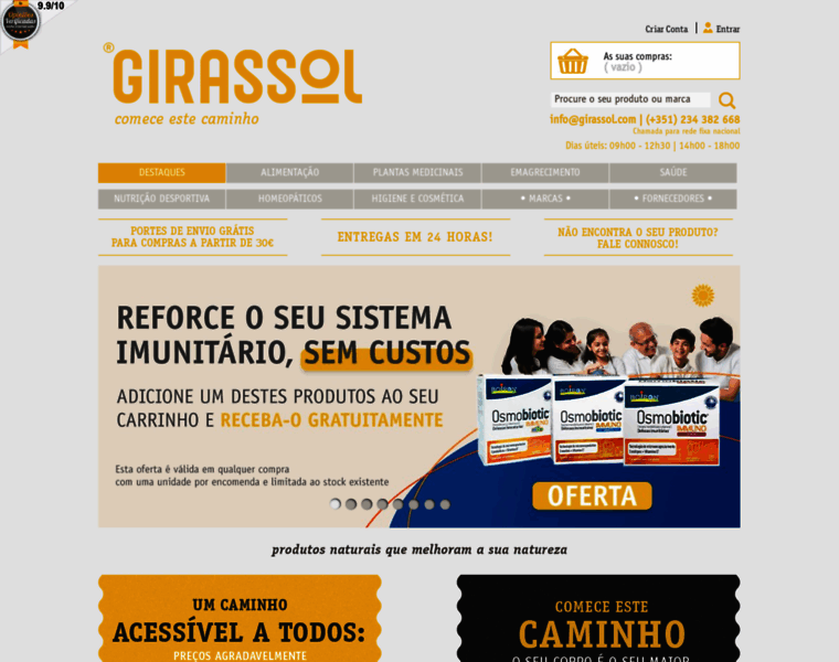 Girassol.com thumbnail