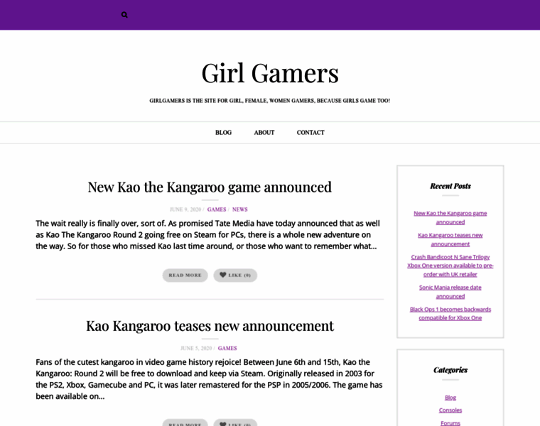Girlgamers.co.uk thumbnail