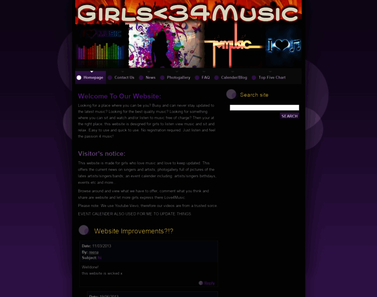 Girls-34music.webnode.com thumbnail