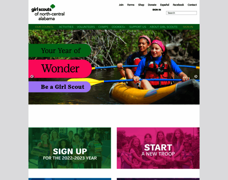 Girlscoutsnca.org thumbnail