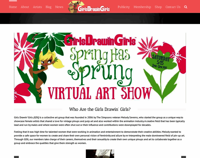Girlsdrawingirls.com thumbnail