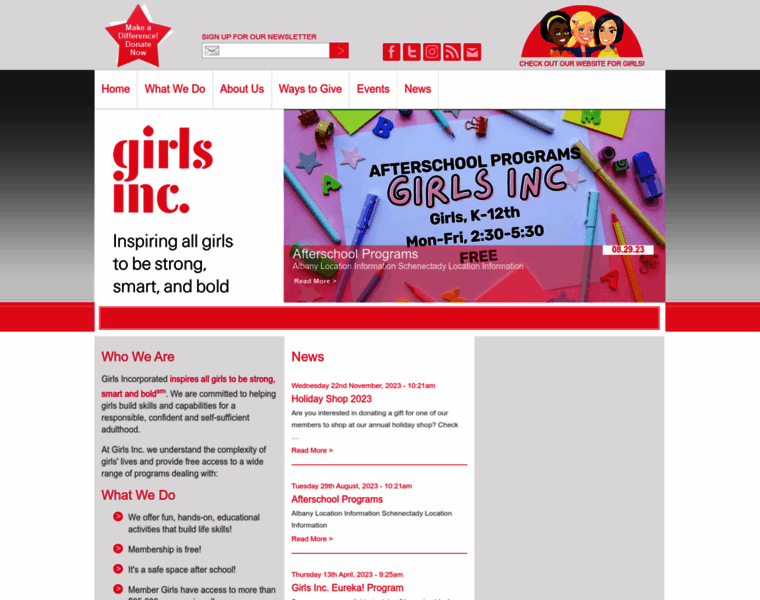 Girlsinccapitalregion.org thumbnail