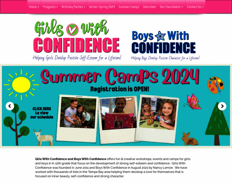 Girlswithconfidence.com thumbnail