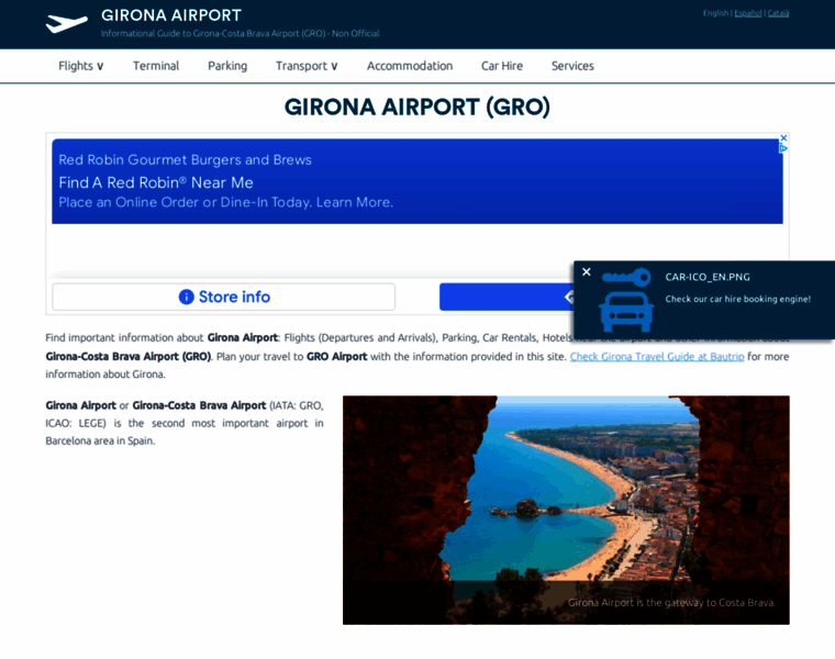 Girona-airport.net thumbnail
