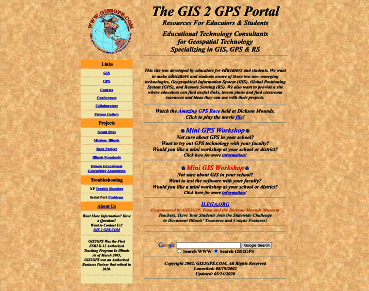 Gis2gps.com thumbnail
