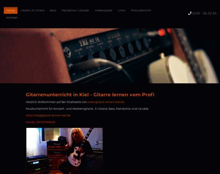 Gitarre-lernen-kiel.de thumbnail
