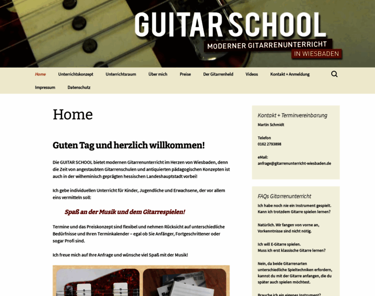 Gitarrenunterricht-wiesbaden.de thumbnail