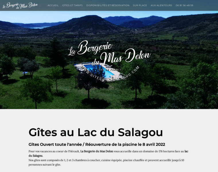 Gites-lac-salagou.com thumbnail