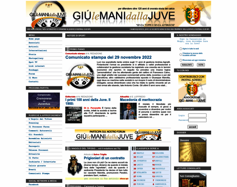 Giulemanidallajuve.com thumbnail