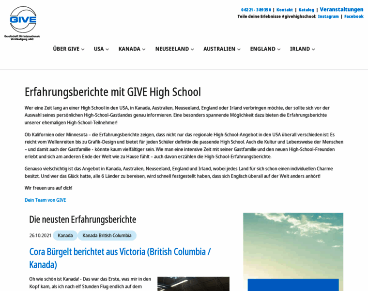 Give-highschool-erfahrungsberichte.de thumbnail