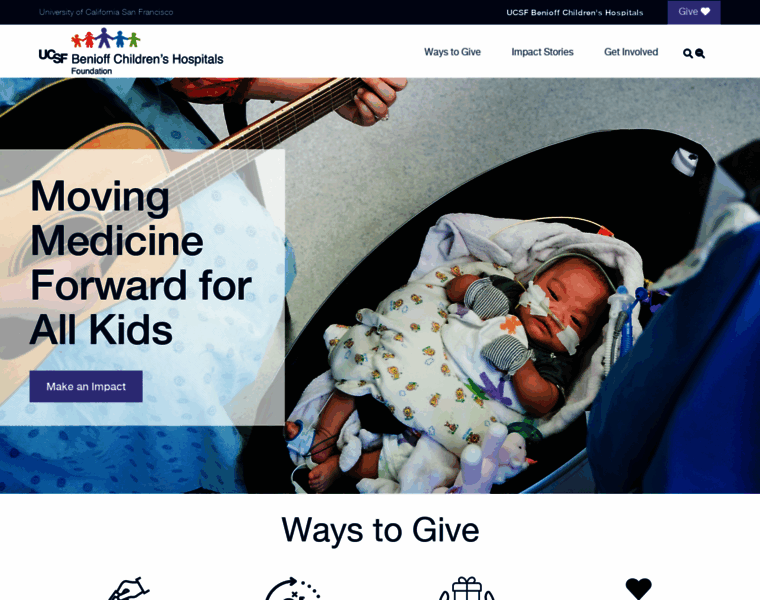 Give.ucsfbenioffchildrens.org thumbnail