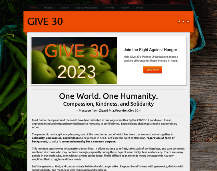 Give30.ca thumbnail