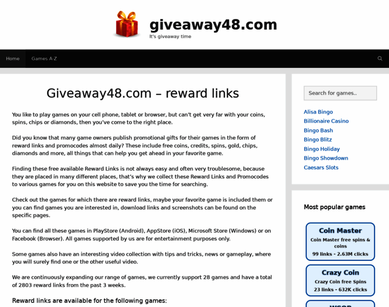Giveaway48.com thumbnail