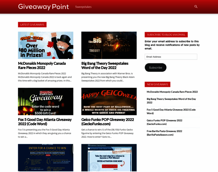 Giveawaypoint.com thumbnail