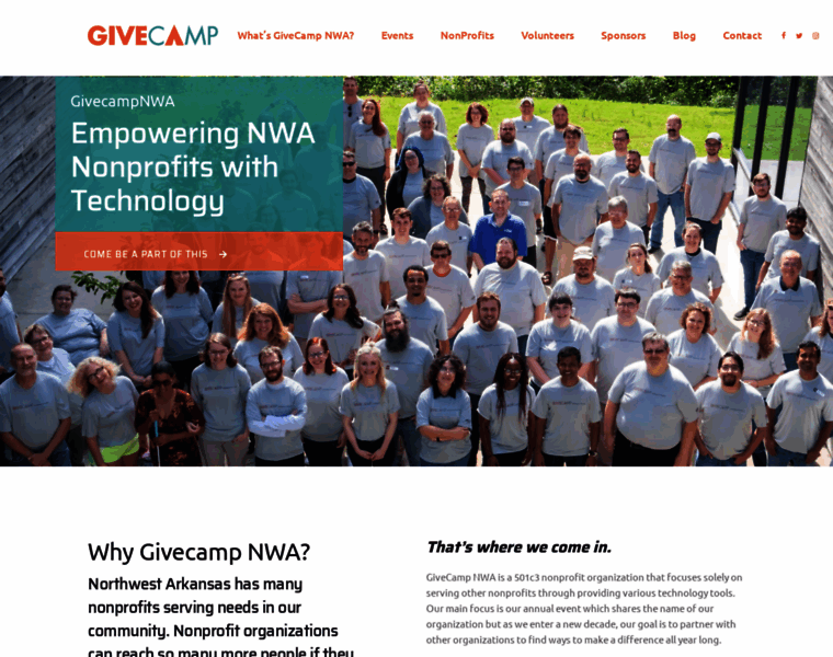 Givecampnwa.org thumbnail