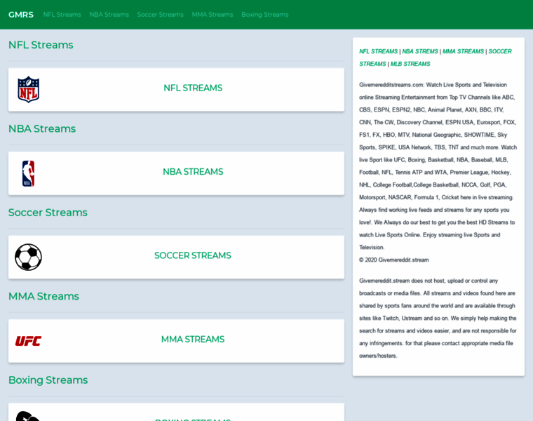 Givemeredditstreams nfl sale