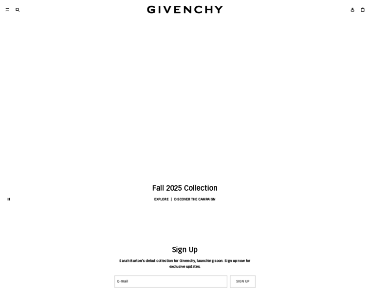 Givenchy.com thumbnail Givenchy.com thumbnail