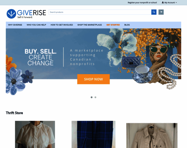 Giverise.ca thumbnail Giverise.ca thumbnail