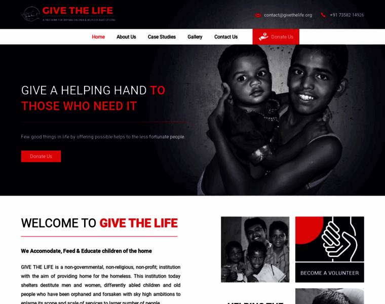 Givethelife.org thumbnail