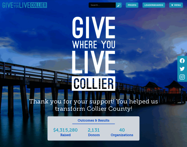 Givewhereyoulivecollier.org thumbnail