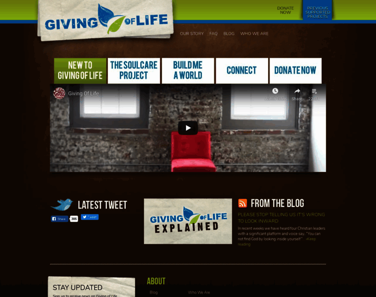 Givingoflife.com thumbnail