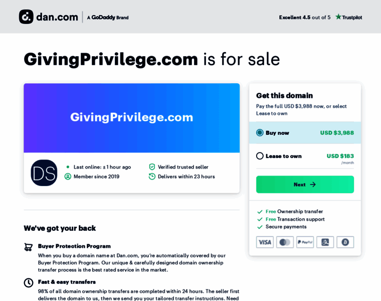 Givingprivilege.com thumbnail
